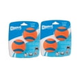 thumbnail image 1 of Chuckit! Dog Fetch Toy ULTRA BALL Durable Rubber Fits Launcher MEDIUM 4 Balls, 1 of 7