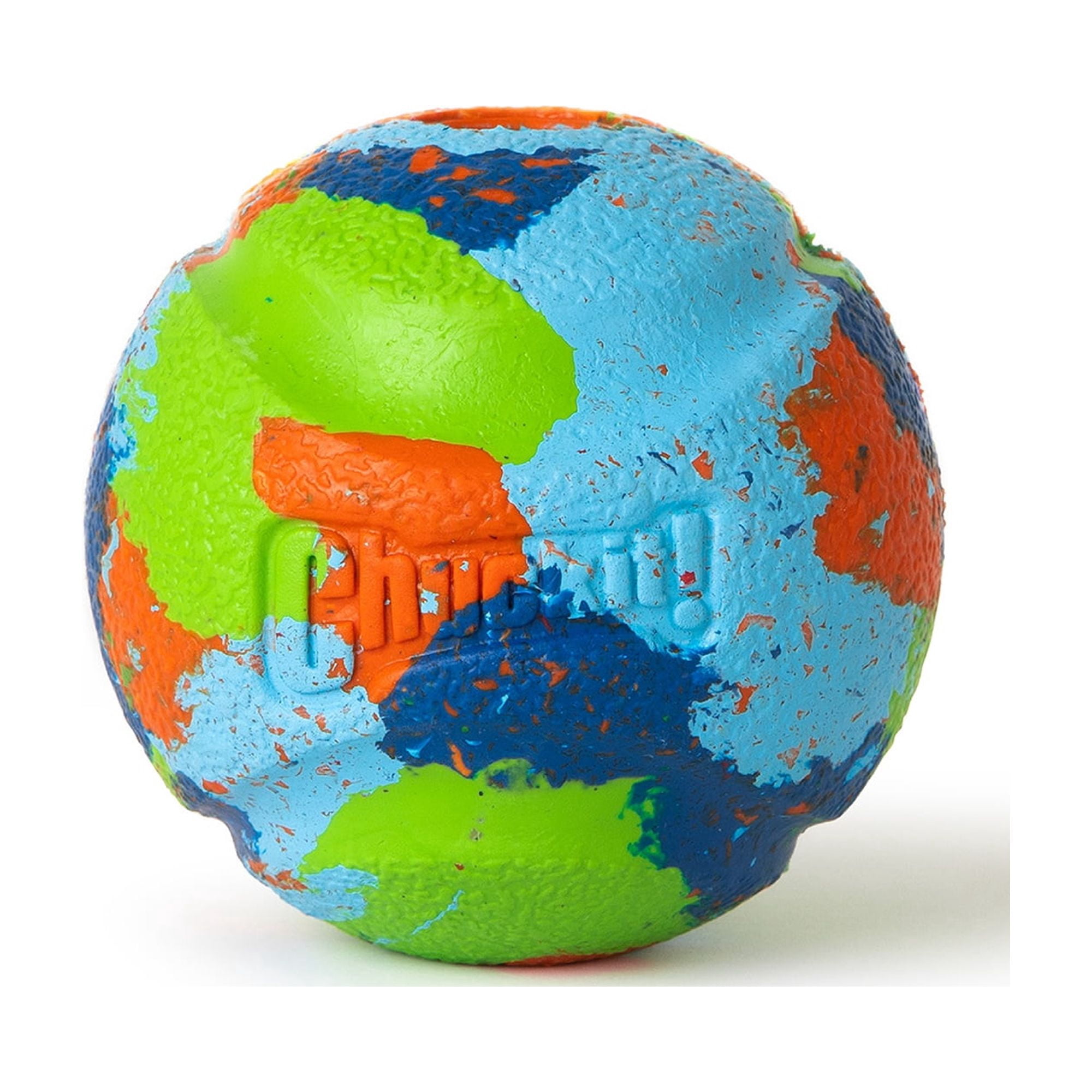 Chuckit! EcoFetch Recycled Rubber Dog Ball Fetch Toy for Dogs, Large 3" for Pets 60 to 90 lbs, Pack of 1