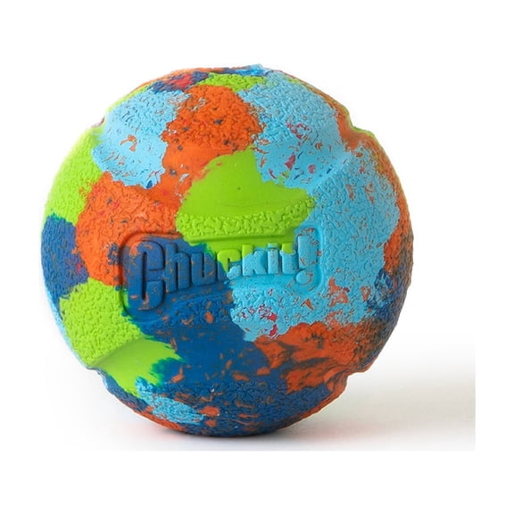 Chuckit! EcoFetch Recycled Rubber Dog Ball Fetch Toy for Dogs, Medium 2.5" for Pets 20 to 60 lbs, Pack of 1