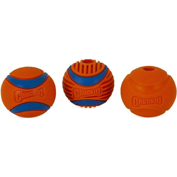 Chuckit Fetch Medley Balls Gen Three Dog Toy [Dog Fetch Toys, Dog Supplies] 3 count