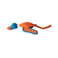 thumbnail image 1 of Chuckit! Flying Duck Sling Fabric Dog Toy, Polyester Fetch Slingshot Toy For Dogs, Flies and Crinkles, Small 14", For Breeds Up To 60 lb, Pack of 1, Orange and Blue, 1 of 6