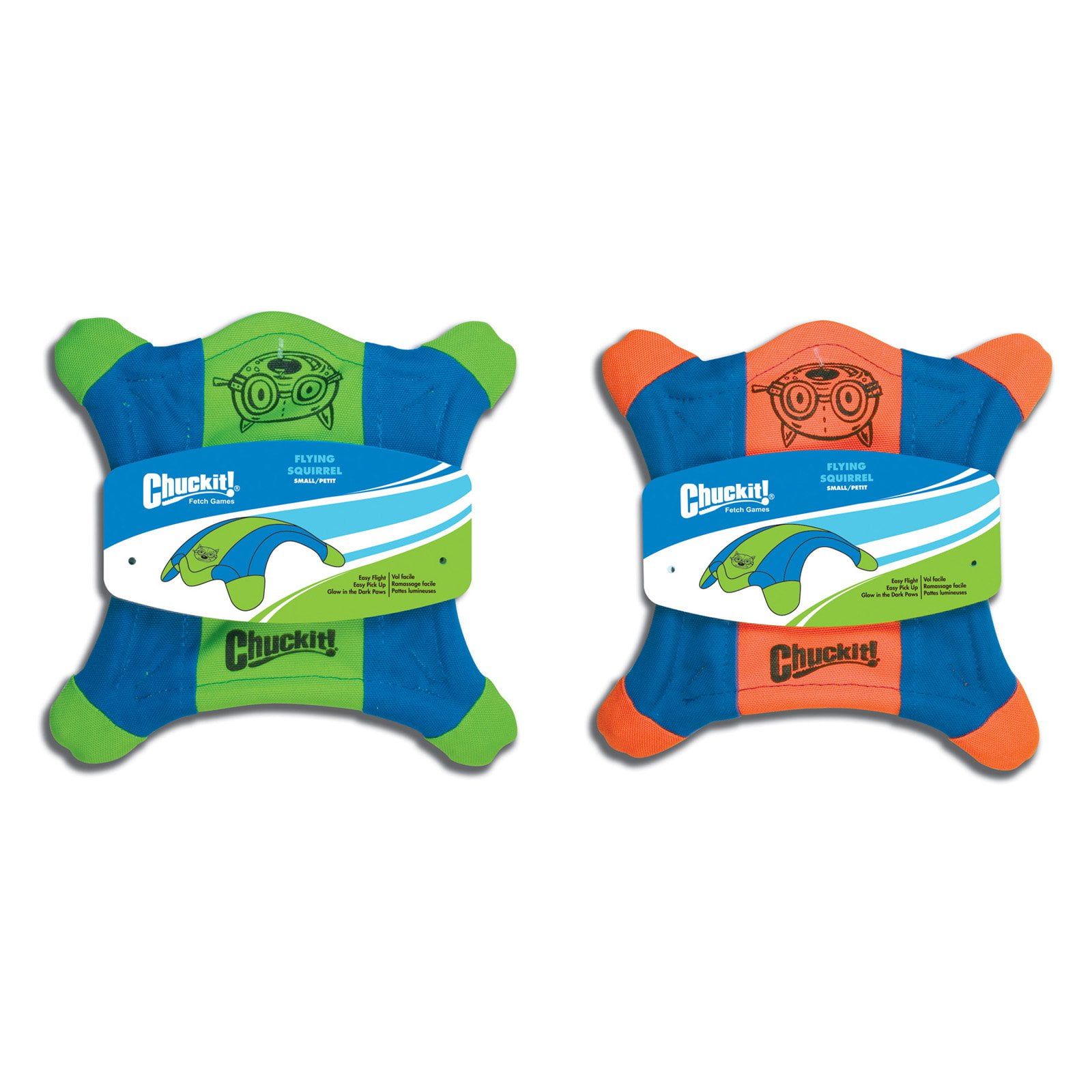 Chuckit! Flying Squirrel Dog Toy, Small