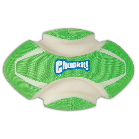 Chuckit! Fumble Fetch Max Glow Lighted Football Dog Toy