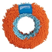Chuckit! Indoor Roller Fabric Soft Chenille Dog toy, Interactive Indoor Fetch Toy For Dogs, 7.5", Not A Chew Toy, Orange and Blue deal from Walmart