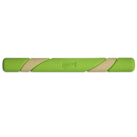 Chuckit! Max Glow Outdoor Fetch Stick Rubber Dog Toy, 12", for All Dog Breeds, Pack of 1