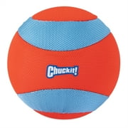 Chuckit! Mega Amphibious Dog Ball Roller Floating Fetch Water Toy for Dogs, for Medium to Large Breeds, Pack of 1, Orange & Blue