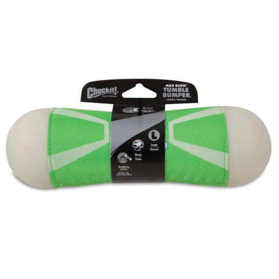 Chuckit! Tumble Bumper Max Glow Dog Toy