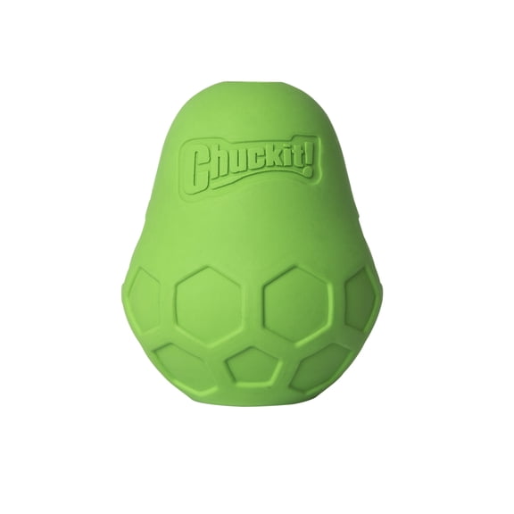 Chuckit! Tumble Teez Dog Treat Puzzle Toy, Small, Green – Treat & Chew Puzzle Pod for Dogs Up to 20 lb, Pack of 1