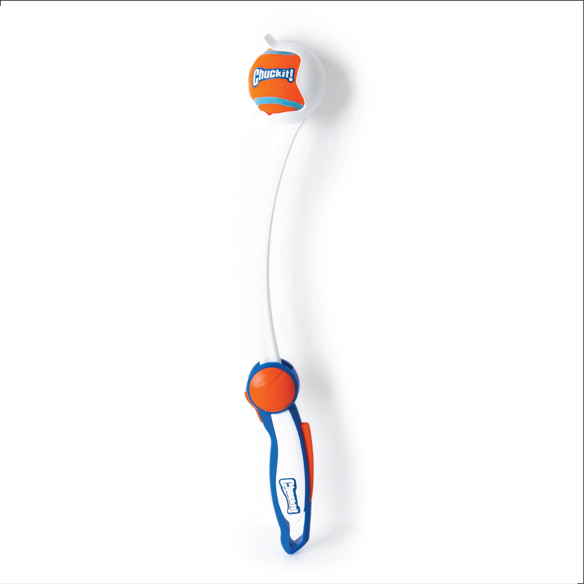 Chuckit! Ultra 18M Dog Ball Launcher Fetch Toy for Dogs, 18" Long Comes with Medium 2.5" Tennis Ball, for Pets 20 to 60 lbs, Pack of 1