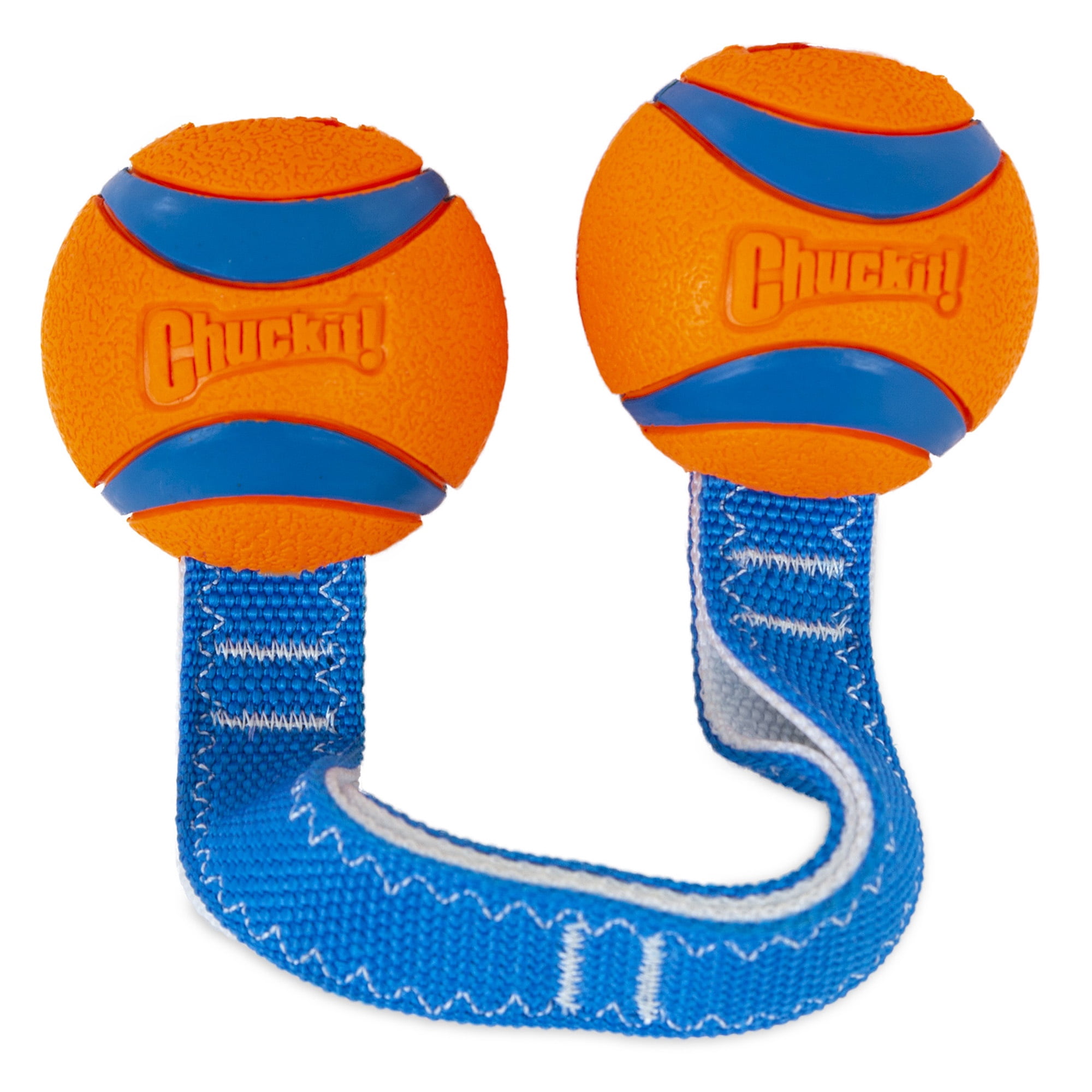 Chuckit! Ultra Duo Tug Indoor Outdoor Rope Fetch Dog Toy, Small 2", For Breeds Puppies Up To 20 lb, Pack of 1
