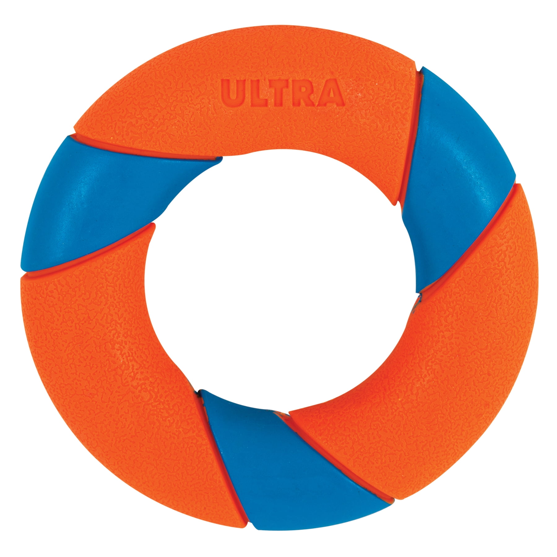 Chuckit! Ultra Ring Rubber Ultimate Chase and Fetch Dog Toy, Multicolor, Pack of 1, Compatible with Ring Chaser Launcher