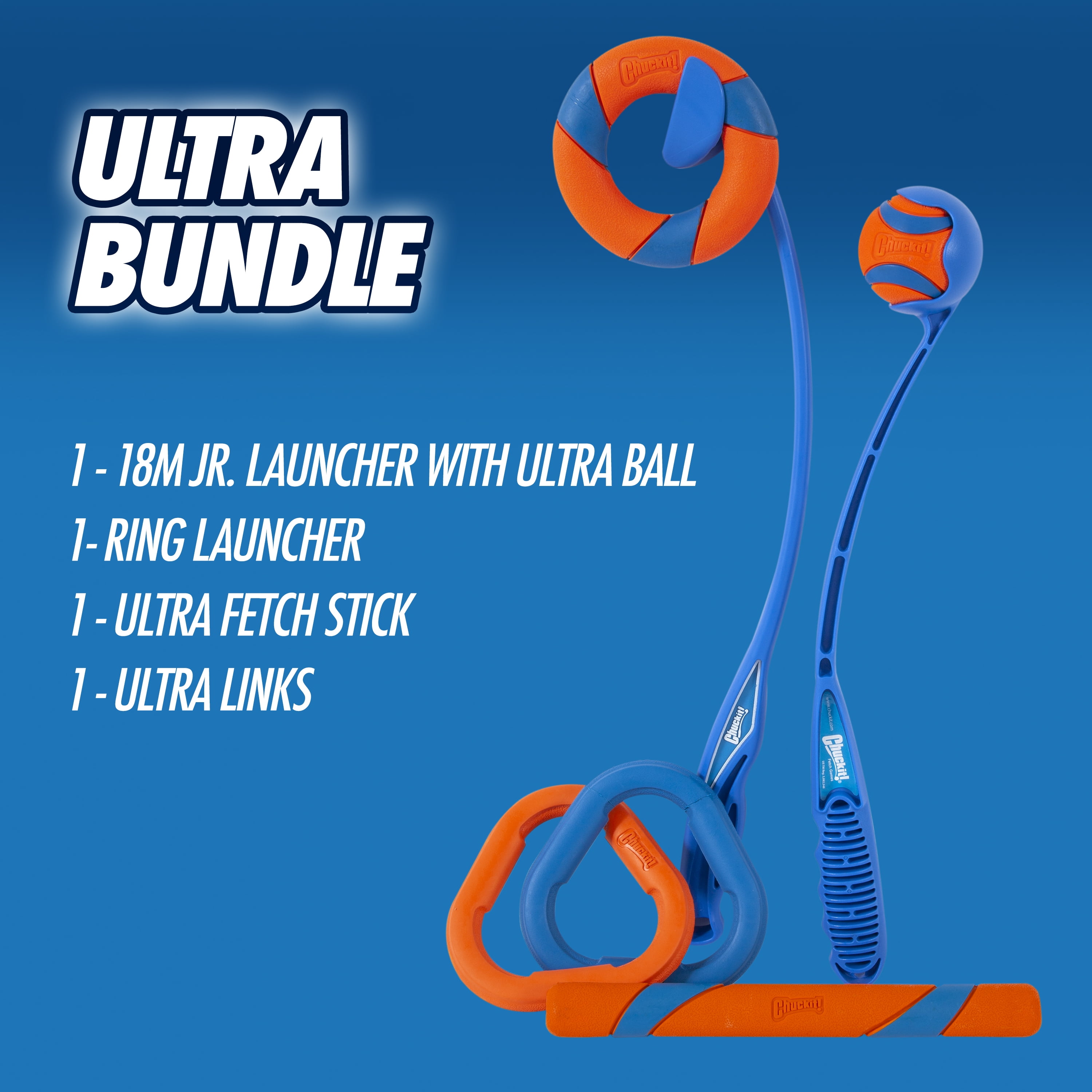 Chuckit! Classic Ball Launcher Medium – Ballschleuder Für Hunde (2 Stück), Inkl. 18 Cm Wurfarm – Für Slobberfreies Spiel