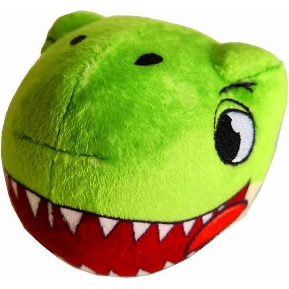 Chuckle-Headz T-Rex Dinosaur Plush Toy - Funny Interactive Animal Plushie with Silly Giggling, Laughing, and Farting Sounds, Hilarious Prank Gag Gift