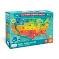 thumbnail image 1 of Chuckle & Roar 50-Piece 3 x 2-Foot Floor USA Map Puzzle for Preschool Children Ages 4+, 1 of 6