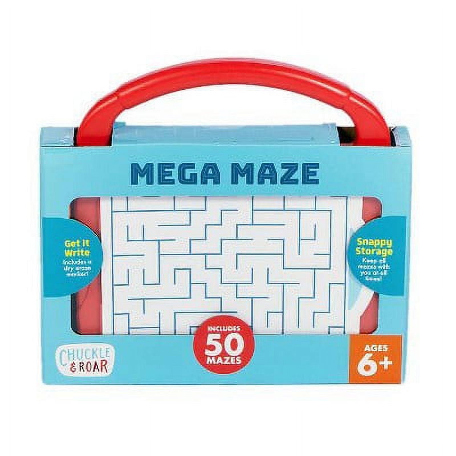 Chuckle & Roar Mega Maze Portable Travel Game with Handle