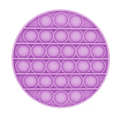 thumbnail image 1 of Chuckle & Roar Pop It! Fidget and Sensory Game - Glitter Purple, 1 of 3