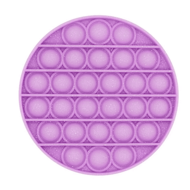 KOQAIIZ Pop It Fidget Toys, 4 Pièces Push Bubble Sensory Pop Fidget Toy, Jouets Sensoriels à Presser En Silicone, Popit Jeux Pour Soulager L'anxiété Et Le Stress, Cadeau Enfant Et Adulte