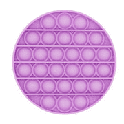 Chuckle & Roar Pop It! Fidget and Sensory Game - Glitter Purple