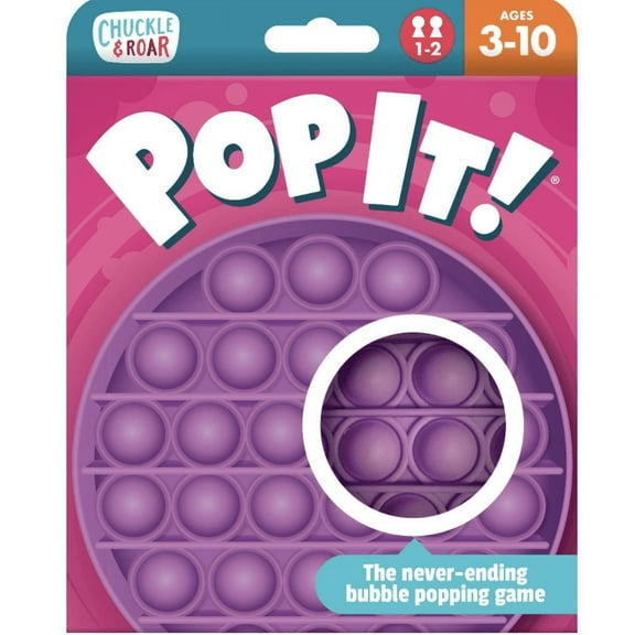 Chuckle & Roar Pop It! Game - Purple
