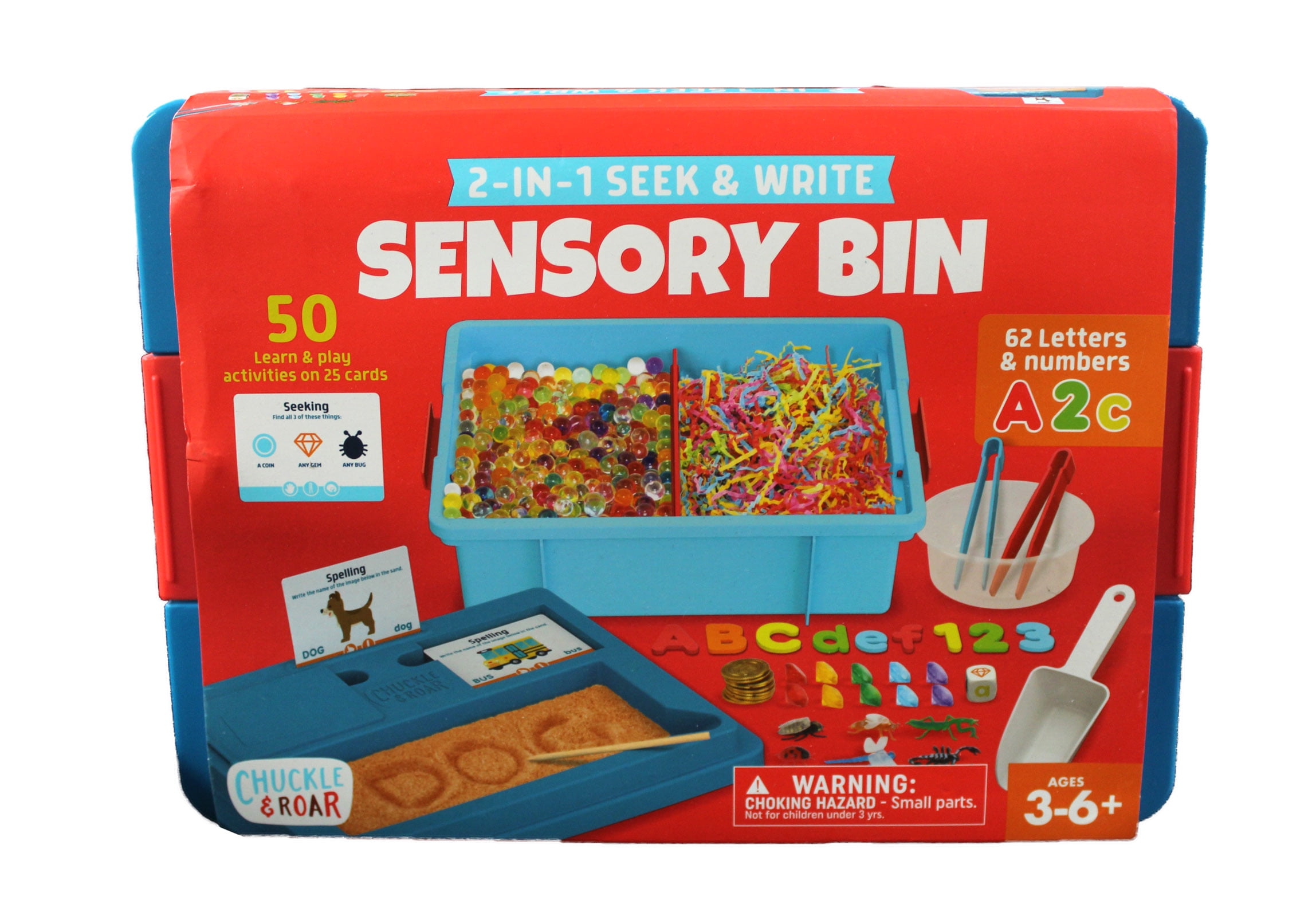Chuckle & Roar - Sensory Bin - Tactile Learning for Toddlers ...