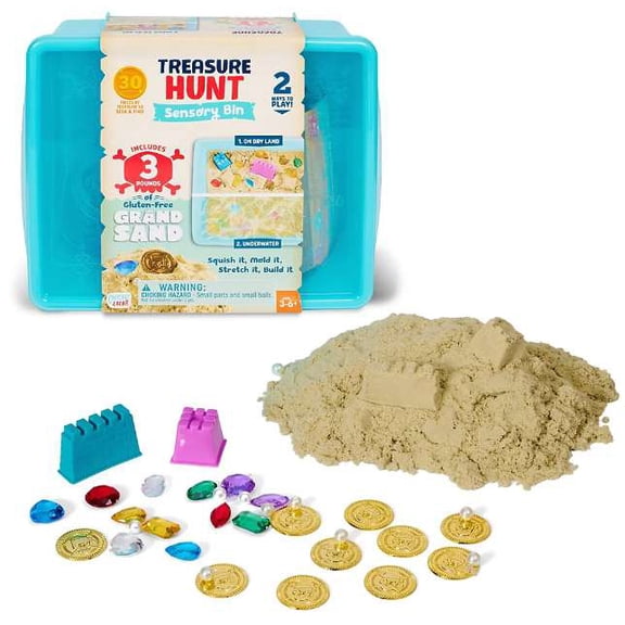 Chuckle & Roar Treasure Hunt Sensory Bin