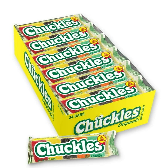 Chuckles Jelly Candy, 2 Ounce Pack of 24-5711902711