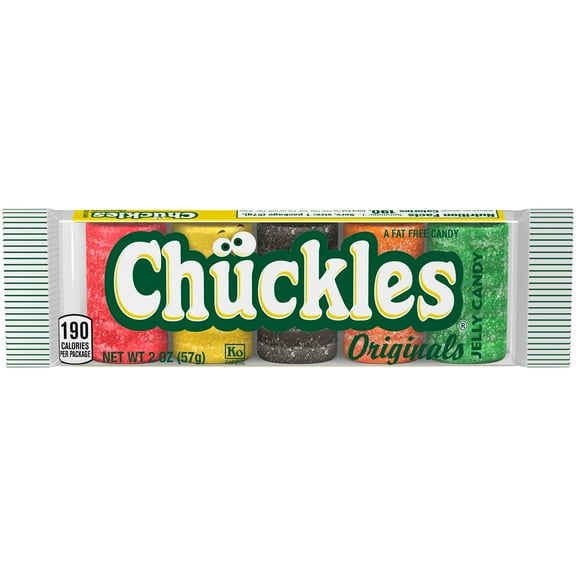 Chuckles Jelly Candy, Fruit Flavored Candy, 2 Ounce