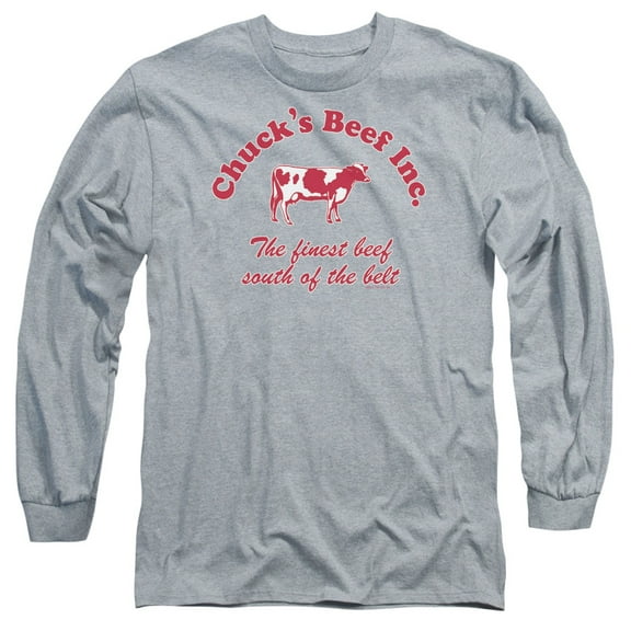 - Chucks Beef - Long Sleeve Shirt - X-Large