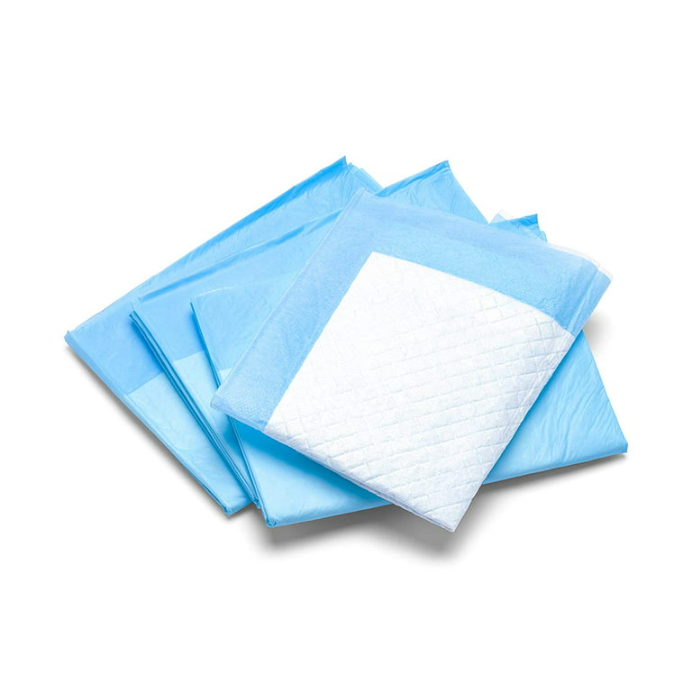 Chucks Pads Disposable [50-Pack] Underpads 23x36 Incontinence Chux Pads  Absorbent Fluff Protective Bed Pads, Pee Pads for Babies, Kids, Adults &  Elderly