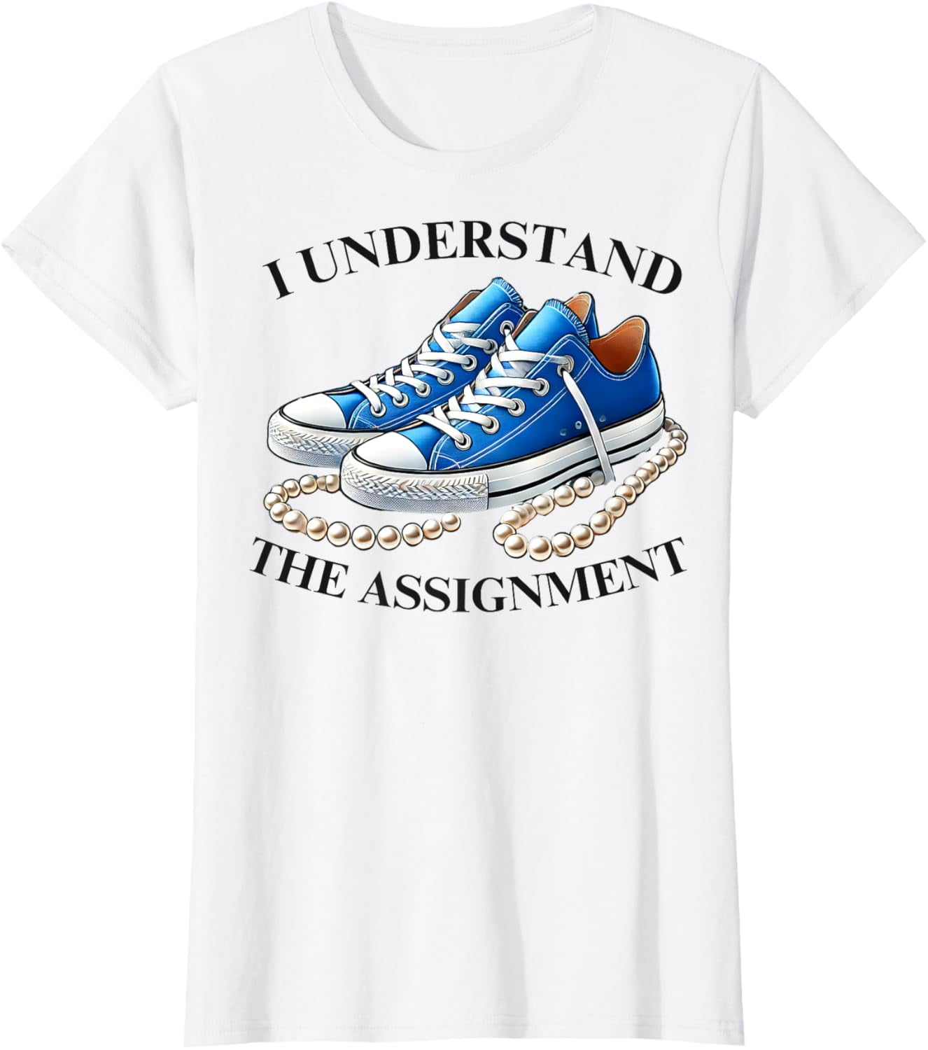 Chucks and pearls kamala 2024 i understand the assignment premium t