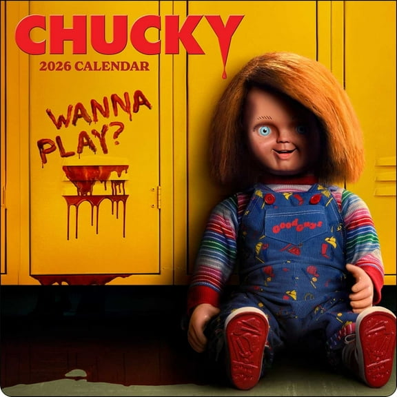 Chucky 2026 Wall Calendar, (Paperback)