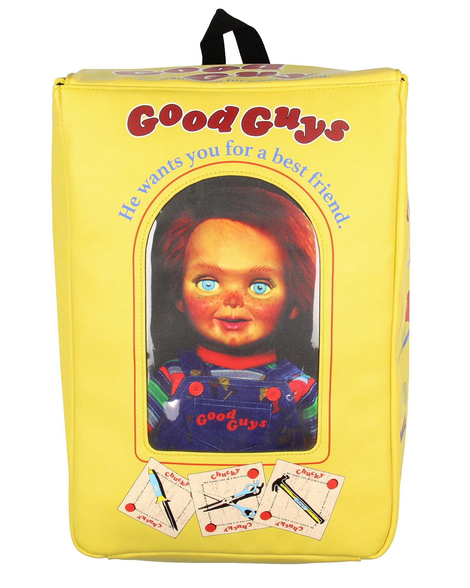 Chucky Tin Lunch Box With Beverage Container - Retro Horror Movie Collectible
