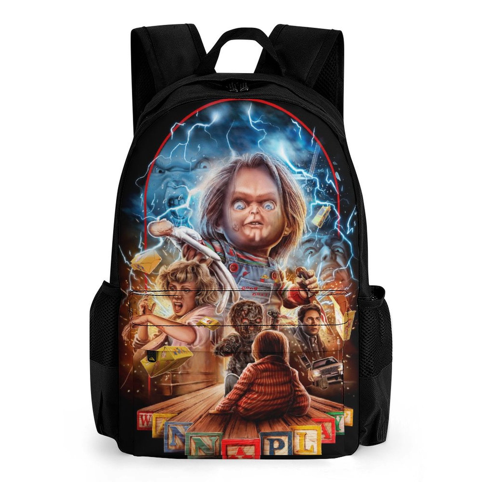 Chucky Backpack Laptop Bag Large Capacity Multipurpose Daypack Student ...
