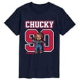 thumbnail image 1 of Chucky - Block Jersey - Men's Short Sleeve Graphic T-Shirt, 1 of 4