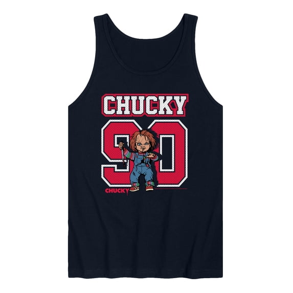 Chucky - Block Jersey - Men's Sleeveless Graphic Tank