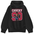 thumbnail image 1 of Chucky - Block Jersey - Women's Oversized Fleece Hoodie Sweatshirt, 1 of 3