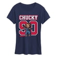 thumbnail image 1 of Chucky - Block Jersey - Women's Short Sleeve Graphic T-Shirt, 1 of 4