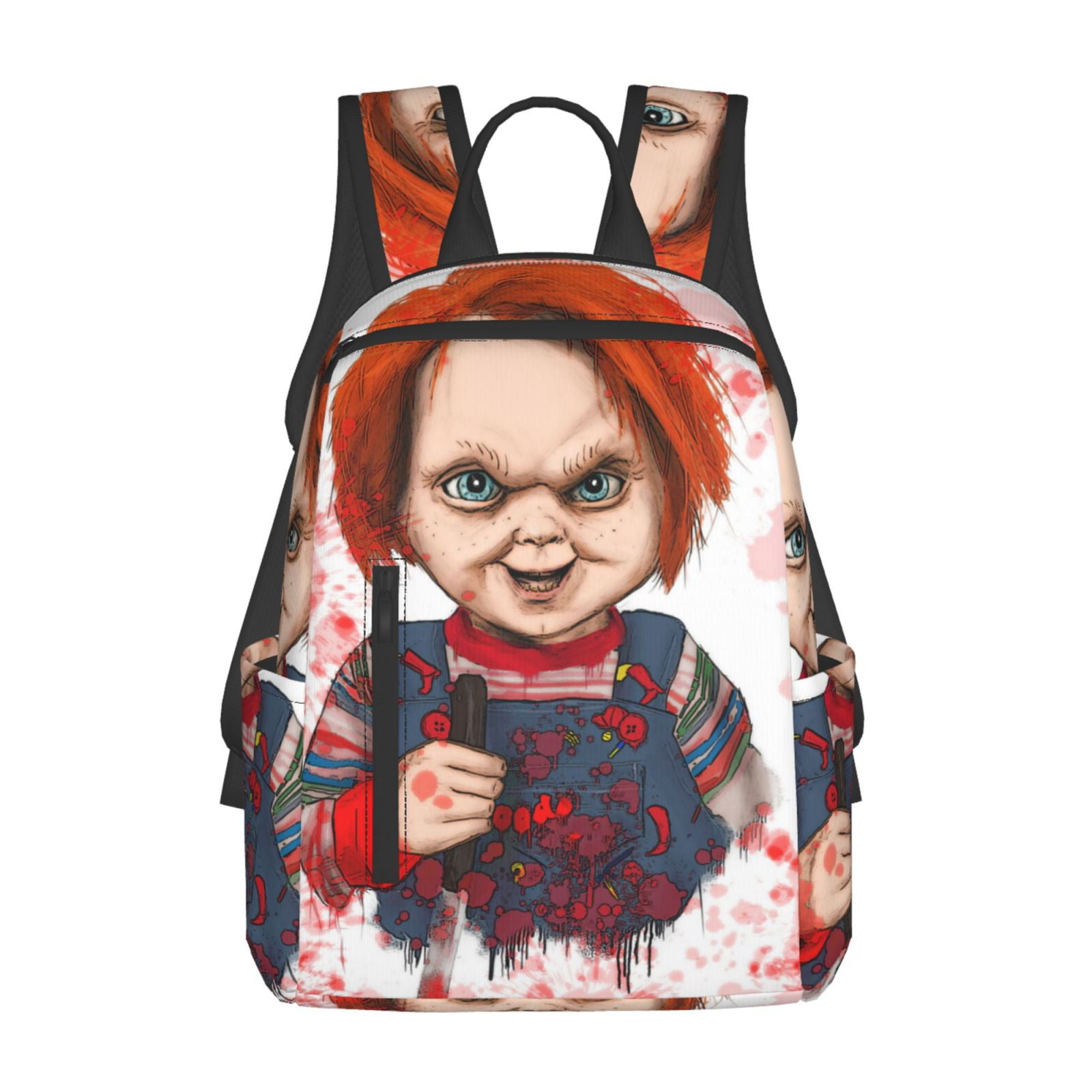Chucky Blood_Splatter Lightweight Backpack Student Bookbag School Bag