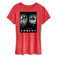 thumbnail image 1 of Chucky - We'll Be Watching & Waiting - Women's Short Sleeve Graphic T-Shirt, 1 of 5