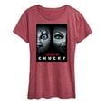 thumbnail image 1 of Chucky - We'll Be Watching & Waiting - Women's Short Sleeve Graphic T-Shirt, 1 of 5