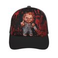 thumbnail image 1 of Chucky Caps Breathable Baseball Cap Dad Hat Adjustable Casual Trucker Caps for Outdoor Running Workouts, 1 of 6