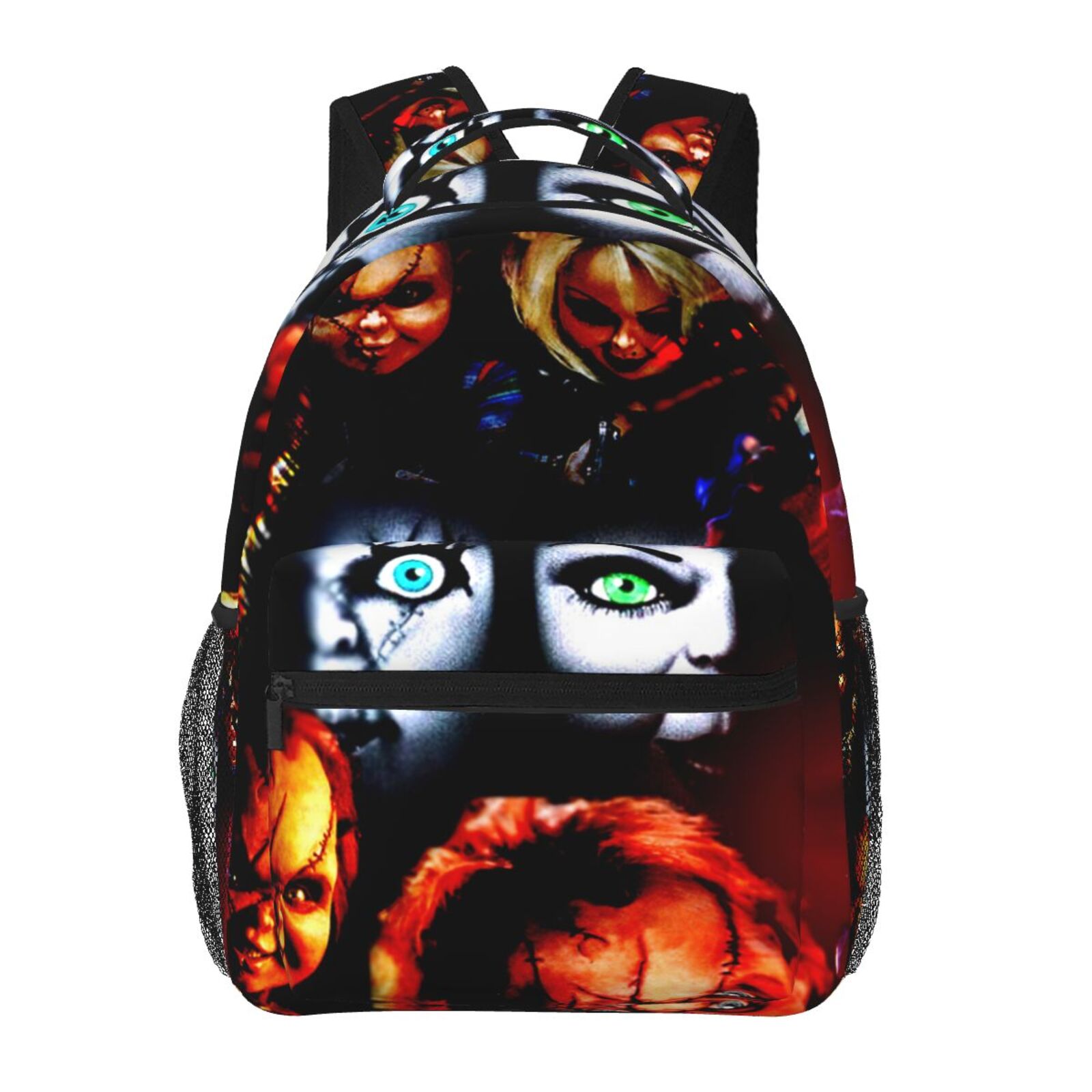 Chucky Character Adjustable Laptop Backpack School Student Book Bag