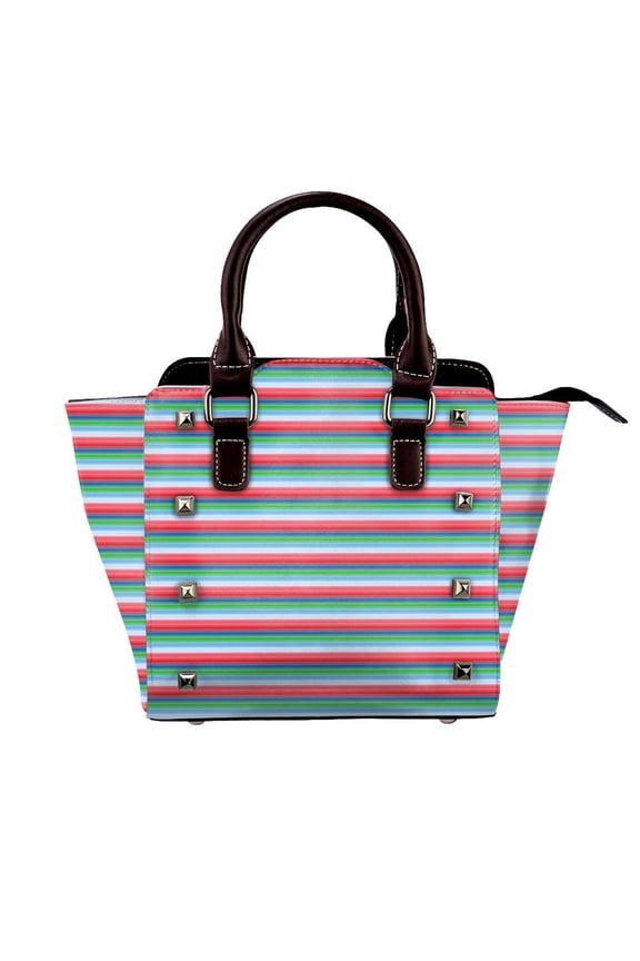 Chucky Child'S Play Good Guys Pattern Rivet Fashion One-Shoulder Women's Handbag Tote Bag