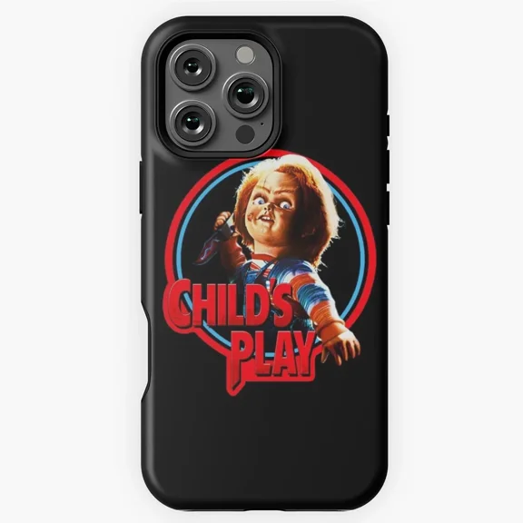 Chucky Child's Play Slasher Horror Movie Halloween Protective Case for iPhone 11 12 13 14 15 16 17 Pro Max