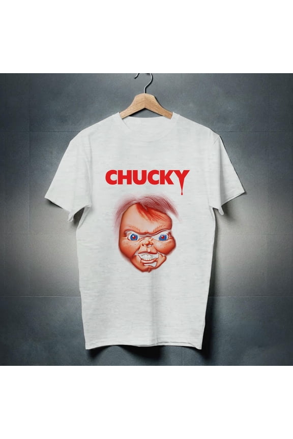 Chucky Child's Play T-Shirt 100% Cotton Tee Men's Women's All Sizes (yw-215)