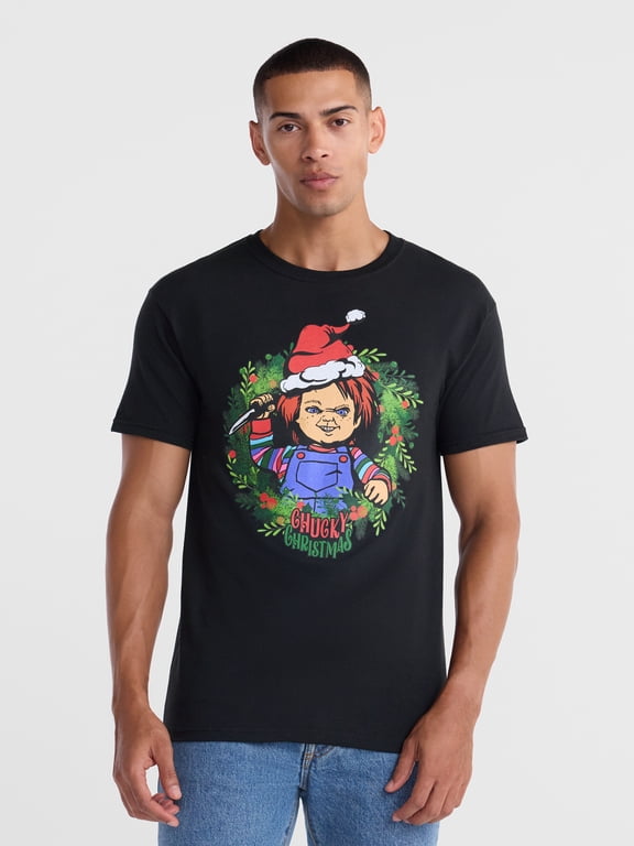 Men's and Big Men's Graphic Cotton Tee with Short Sleeves, S-3XL