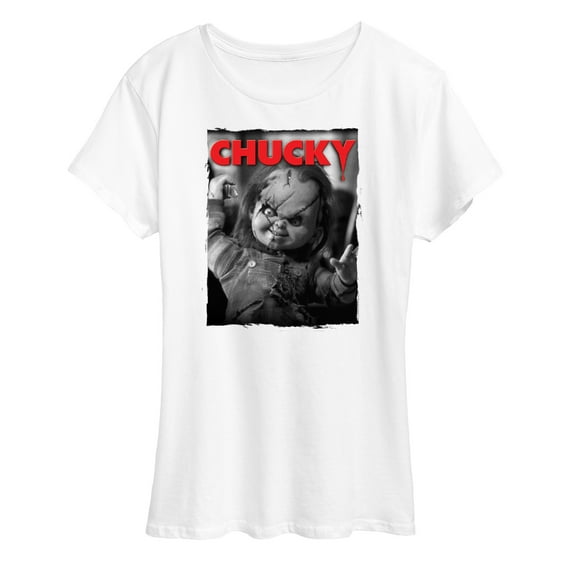 Chucky - Chucky Attack - Womens Short Sleeve Graphic T-Shirt