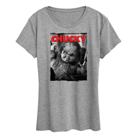 Chucky - Chucky Attack - Womens Short Sleeve Graphic T-Shirt