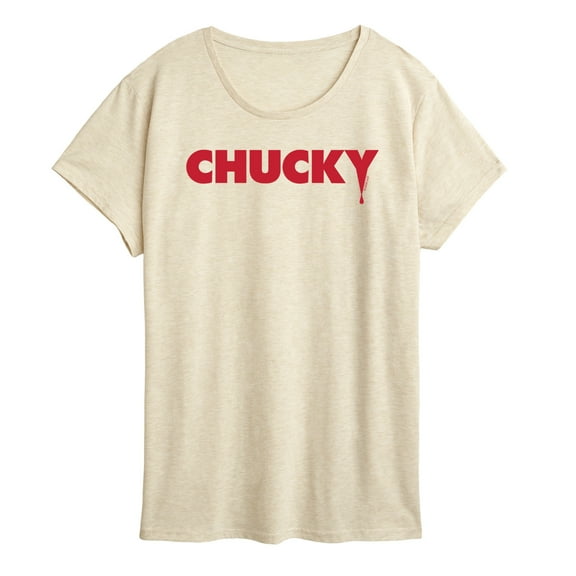 Chucky - Original Movie Logo - Women's Short Sleeve Graphic T-Shirt
