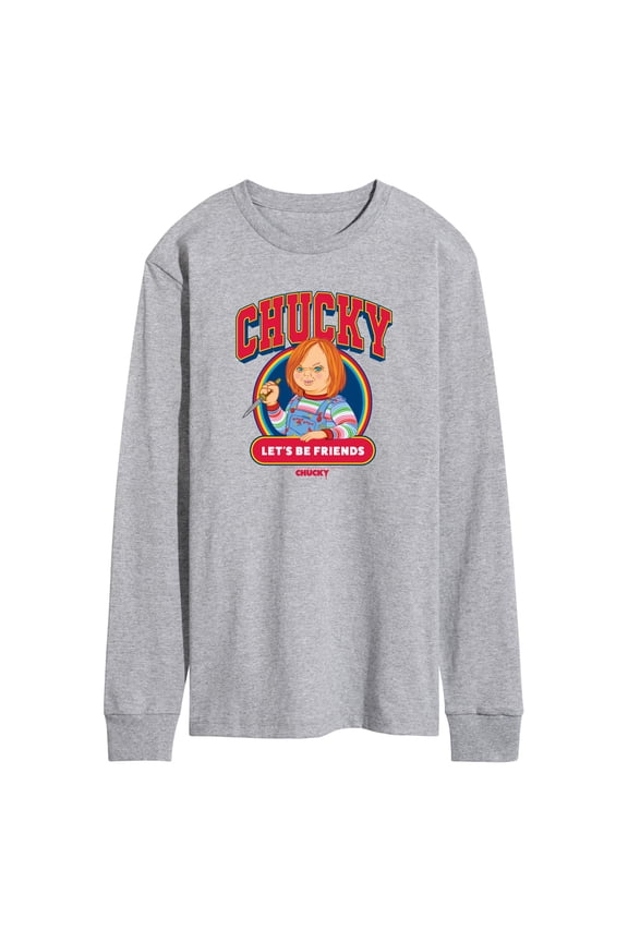 - Collegiate Logo - Men's Long Sleeve Graphic T-Shirt